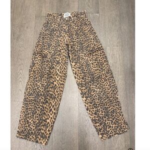 DAMSON MADDER-Dion Leopard Jeans (UK8/US4)